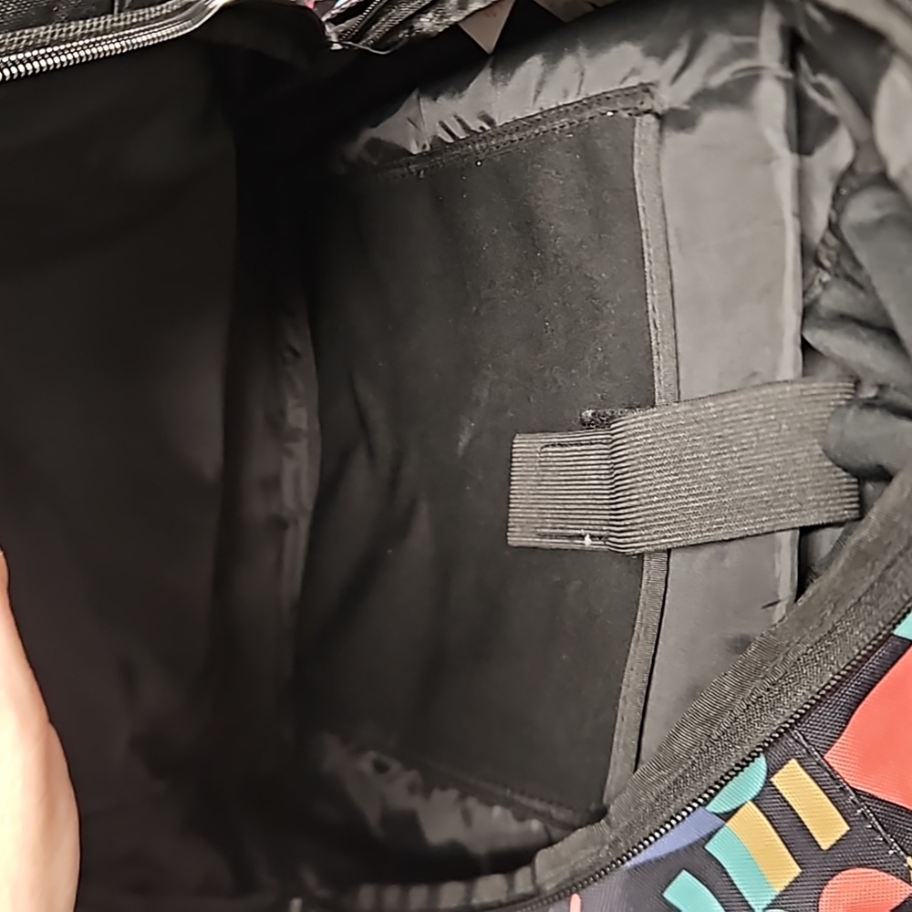 Roxy Multi Colored Laptop Backpack With Tons Of S… - image 7